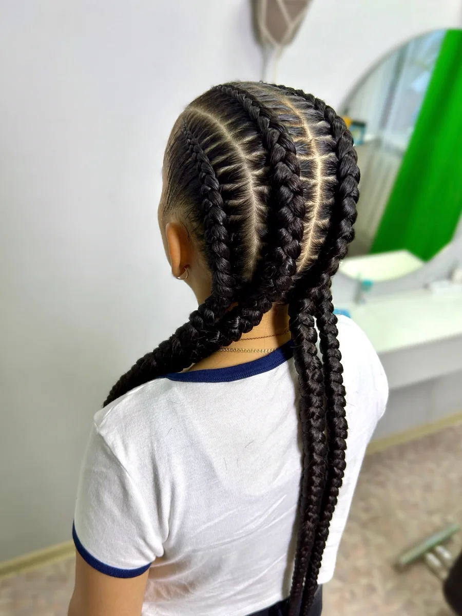 Trenzas: Boxeadoras de cuatro trenzas
